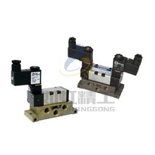 SHAKO新恭電磁閥 PS520系列五口二位ISO電磁閥