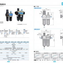 SHAKO新恭空氣調理組合 USFR/L 不銹鋼二點式三點組合